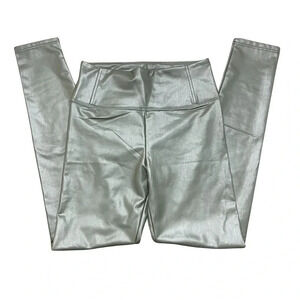 EUC Bagatelle Collection faux leather leggings. Dark green, size small.